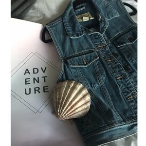 Denim vest